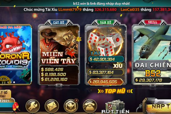 cổng game uy tín b52 club