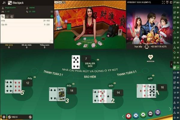 luật chơi blackjack tại sunwin