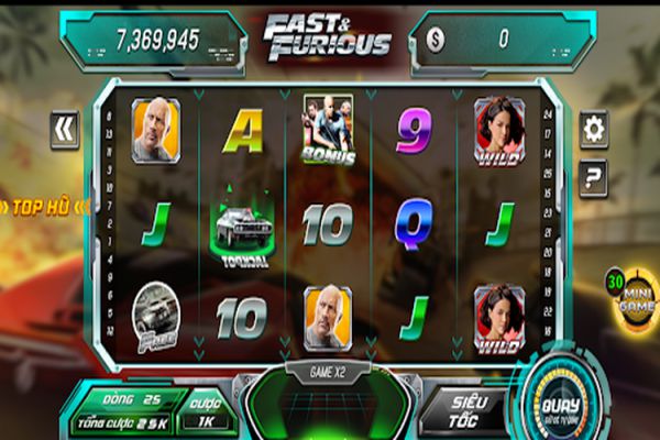 luật chơi fast furious b52 club