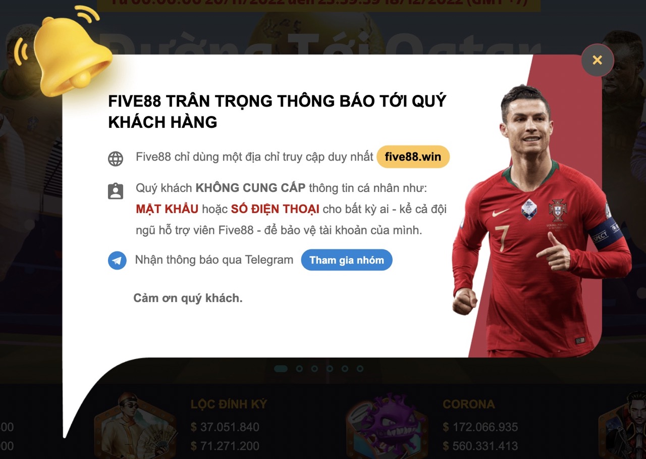 Link vào Five88 chính thức