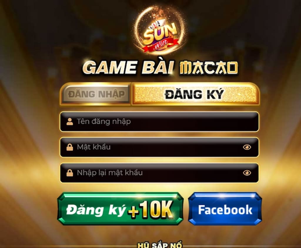 ĐĂNG KÝ SUNWIN - CỔNG GAME SUNWIN